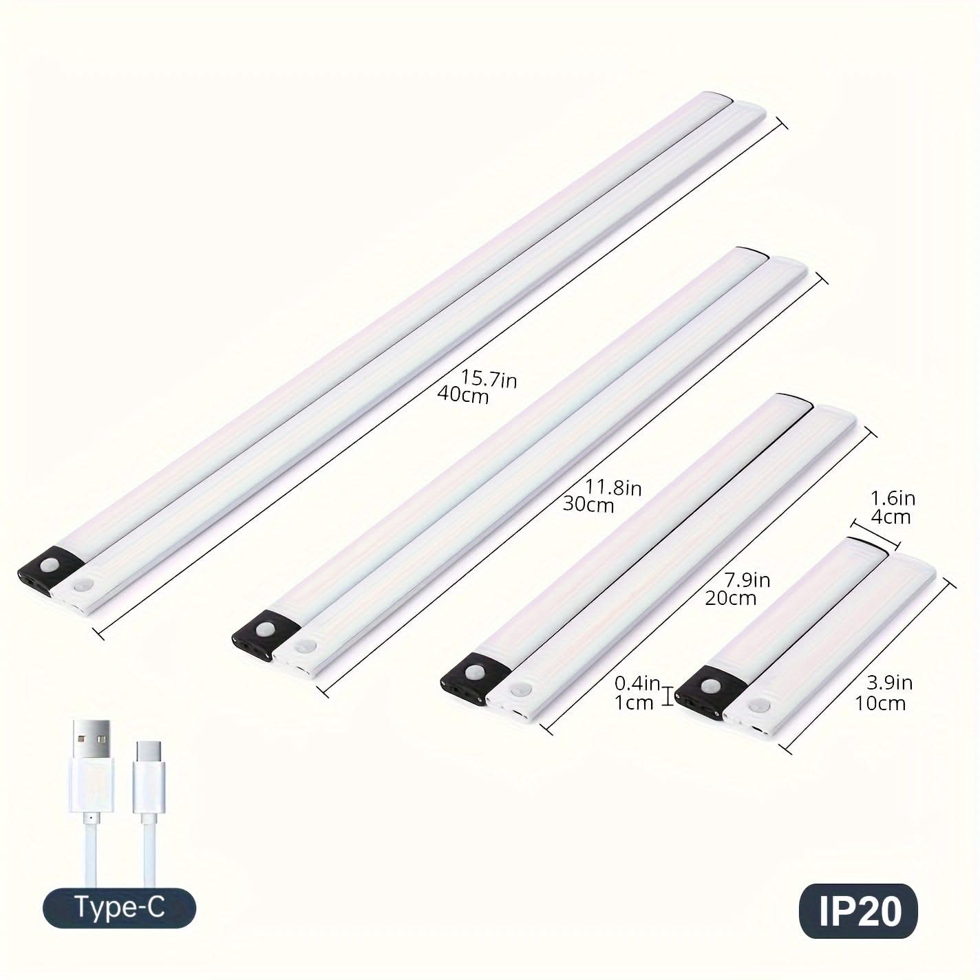 LED Motion Sensor Rechargeable Light for Cabinets and Closets