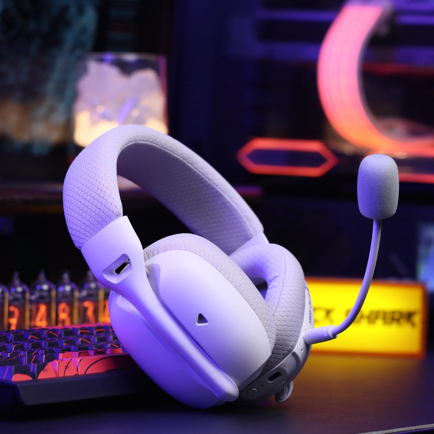 ATTACK SHARK L80PRO - Wireless Gaming Headset, 3D Surround, 20ms