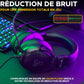 G-Lab Korp Titanium - Kabelgebundenes Gaming-Headset, 3,5mm, abnehmbares Mikrofon