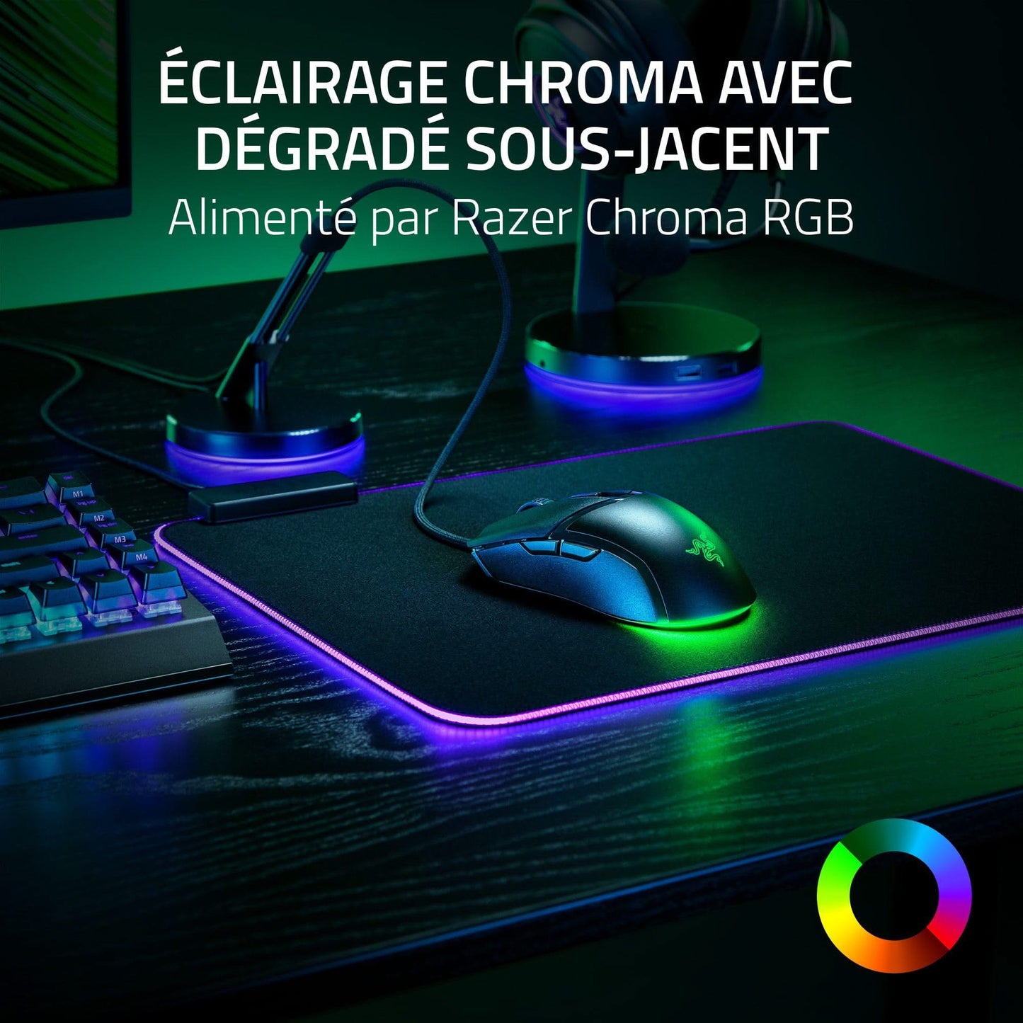 Razer Cobra Wired Gaming Mouse, RGB, 57g, Optical Switches