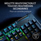 Razer BlackWidow V4 X Mechanische Gaming Tastatur, AZERTY, Chroma RGB, Green Switches