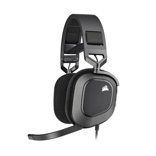 Corsair HS80 RGB - Dolby 7.1 Headset w/Broadcast Mic, Carbon
