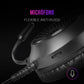 MARSGAMING MH120 - Gaming-Headset mit flexiblem Mikrofon, Airtech Black