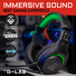G-Lab Korp Yttrium - Gaming-Headset für PC/PS5/Xbox, Stereo-Bass