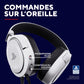 Trust GXT 498W Forta – Offizielles PS5 Headset, abnehmbares Mikrofon, Weiß