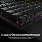 CORSAIR K70 CORE RGB Mechanische Tastatur AZERTY, MLX Red, SOCD, Mediensteuerung