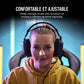 Corsair HS80 RGB – Dolby 7.1 Headset mit Broadcast-Mikrofon, Carbon