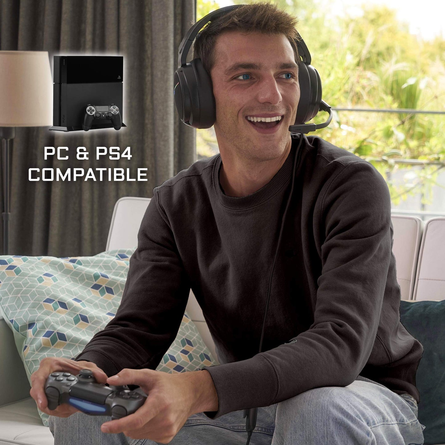 G-Lab Korp Thallium - USB Gaming Headset, Noise Reduction Mic
