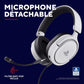 Trust GXT 498W Forta – Offizielles PS5 Headset, abnehmbares Mikrofon, Weiß