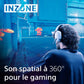 Sony INZONE H3 – Gaming-Headset mit 360° Klang, hochwertigem Mikrofon, PC/PS5