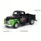 1:32 Alloy Graffiti Pickup Car Model – Die-Cast Toy with Openable Doors