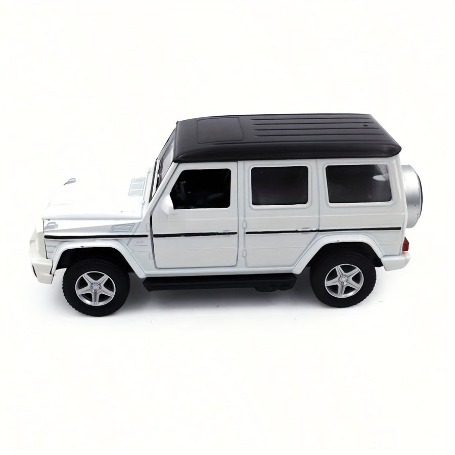 1:36 Scale Golden Mercedes-AMG G63 Off-Road Vehicle – Inertia Toy for Boys
