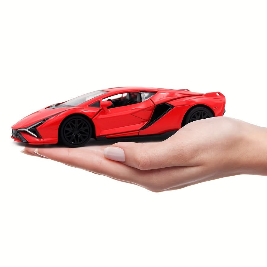 RMZ 1:36 Alloy Lamborghini Lightning Racing Car