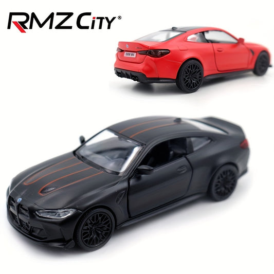 RMZ City 1:36 Scale BMW M4 CSL – Die-Cast Toy Car with Pull-Back Action