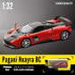 1:32 Pagani Huayra BC Legierungsmodell – Sound- & Licht-Spielzeugsportwagen