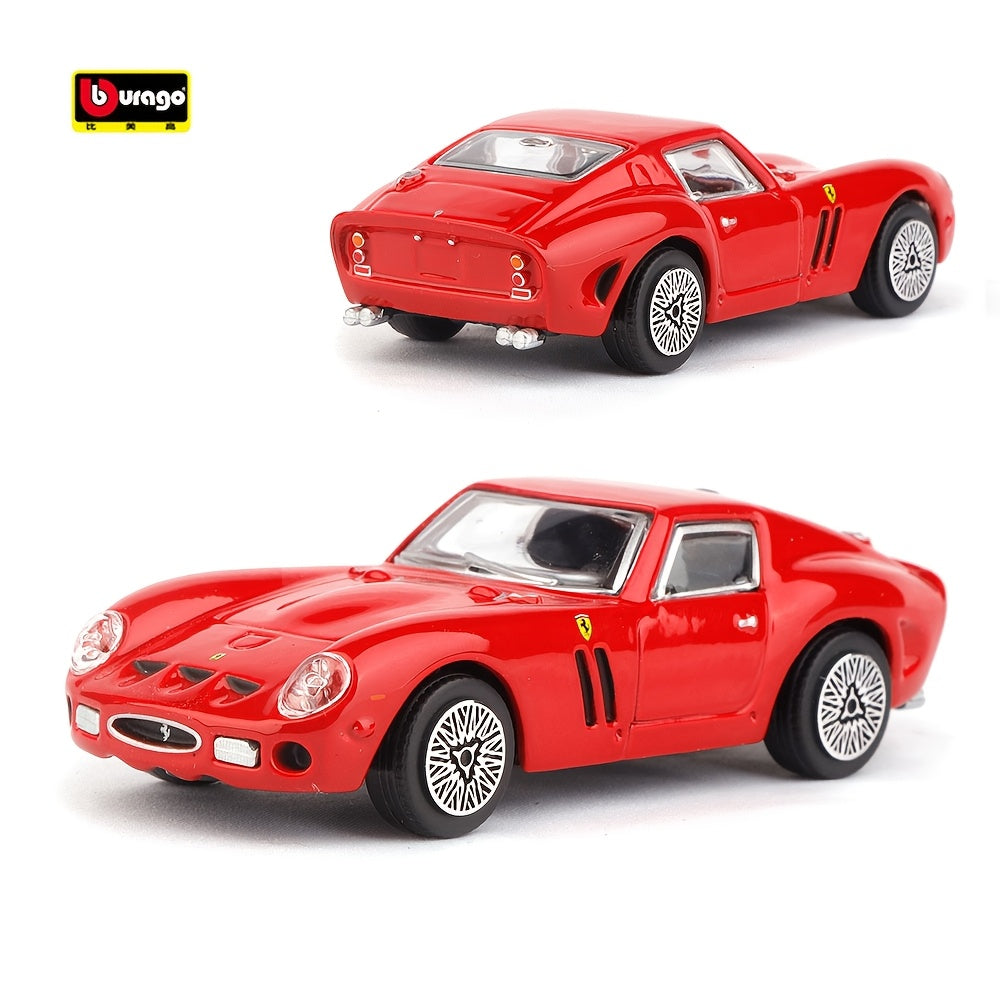 BURAGO 1:43 Ferrari 250 GTO Alloy Model - Simulation Car Toy Gift