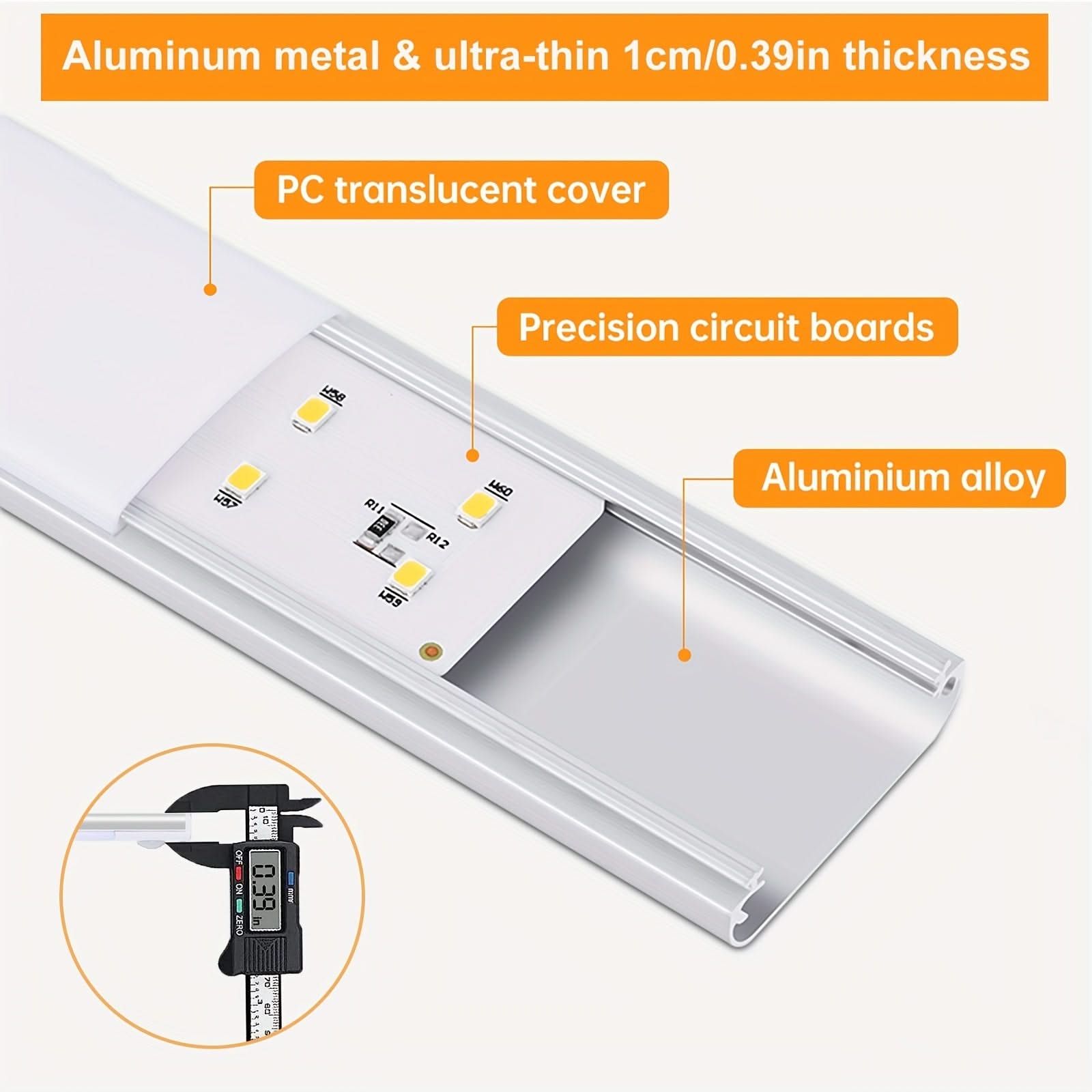 LED Motion Sensor Rechargeable Light for Cabinets and Closets