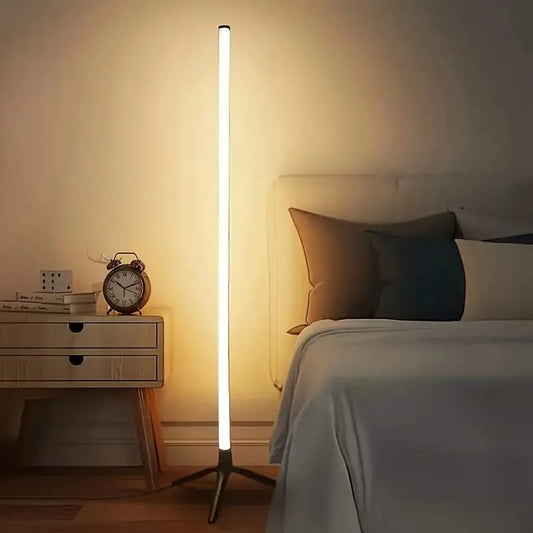 Dimmable RGB Floor Lamp - Ambient Mood Lighting w/Remote