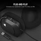 Corsair HS80 RGB – Dolby 7.1 Headset mit Broadcast-Mikrofon, Carbon