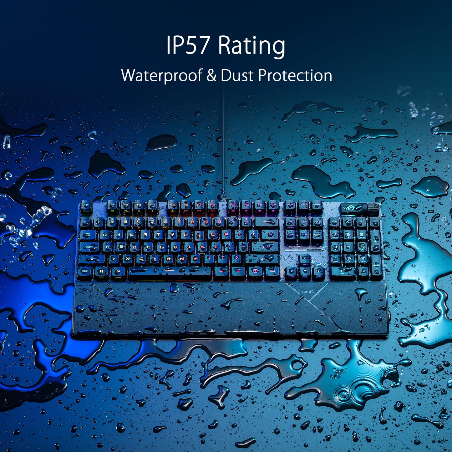 ASUS ROG Strix Scope II RX Optical Mech Keyboard, AZERTY