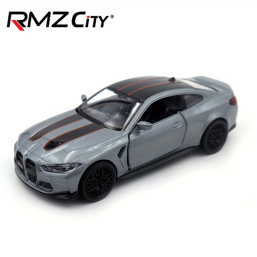RMZ City 1:36 Scale BMW M4 CSL – Die-Cast Toy Car with Pull-Back Action