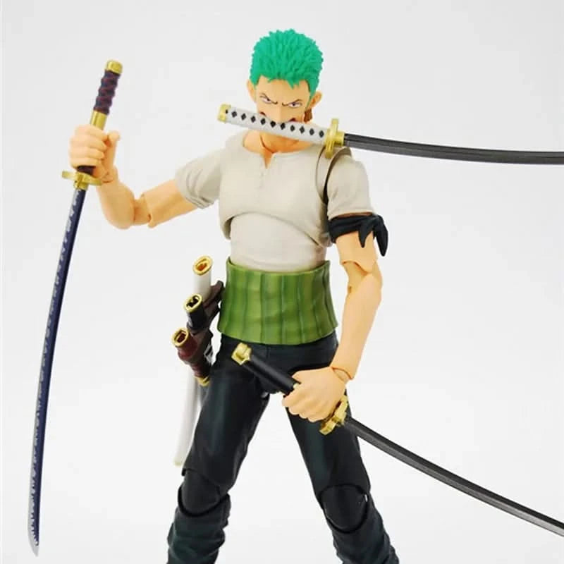 Roronoa Zoro One Piece PVC Action Figure- 18cm Articulated Collectible