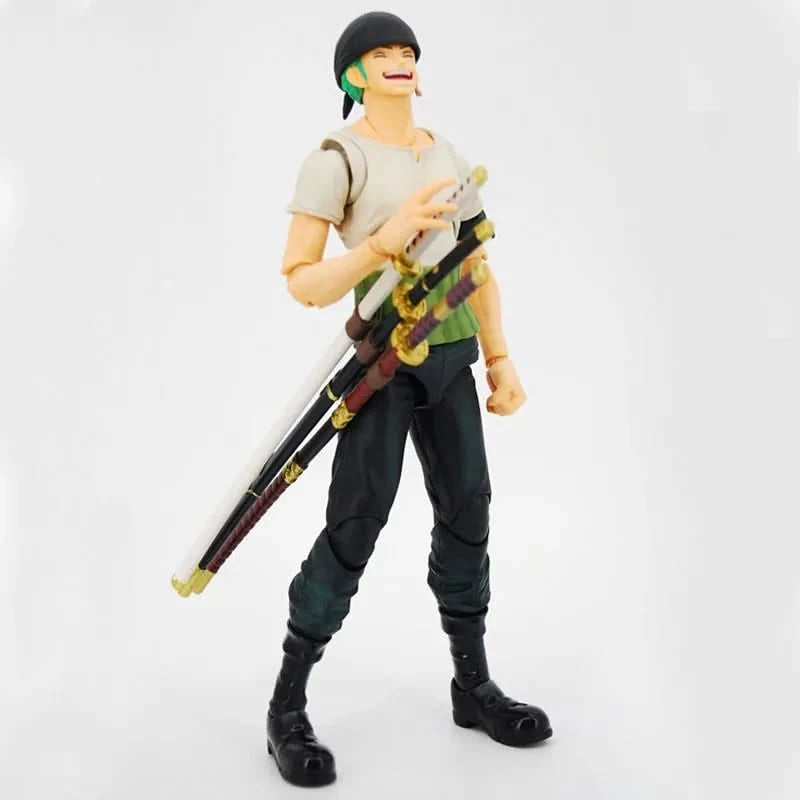 Roronoa Zoro One Piece PVC Action Figure- 18cm Articulated Collectible