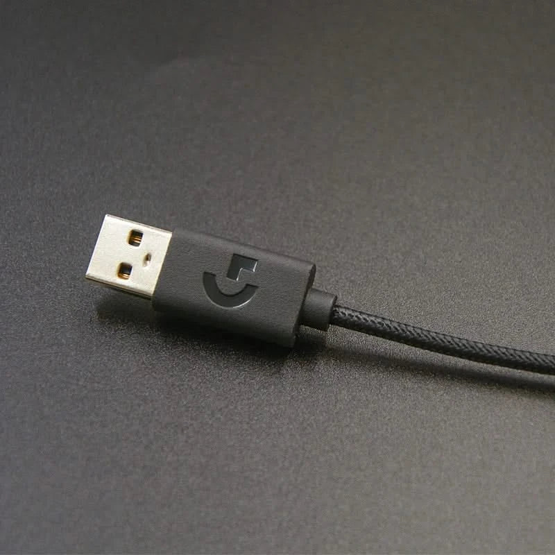 Logitech G502 Hero Replacement Mouse Cable + Mouse Skates | USB Knitted Wire