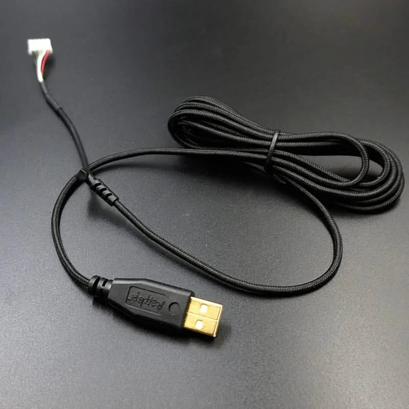 Nylon Braided USB Mouse Cable Replacement for Razer Naga