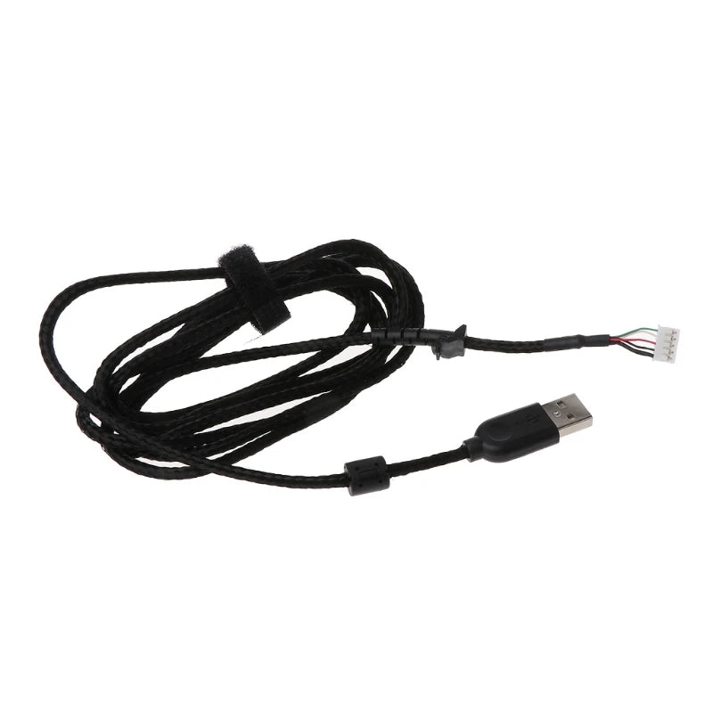 Black USB Replacement Cable for Logitech G502 RGB Game Mouse