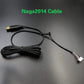 Nylon geflochtenes USB-Mauskabel als Ersatz für Razer Naga