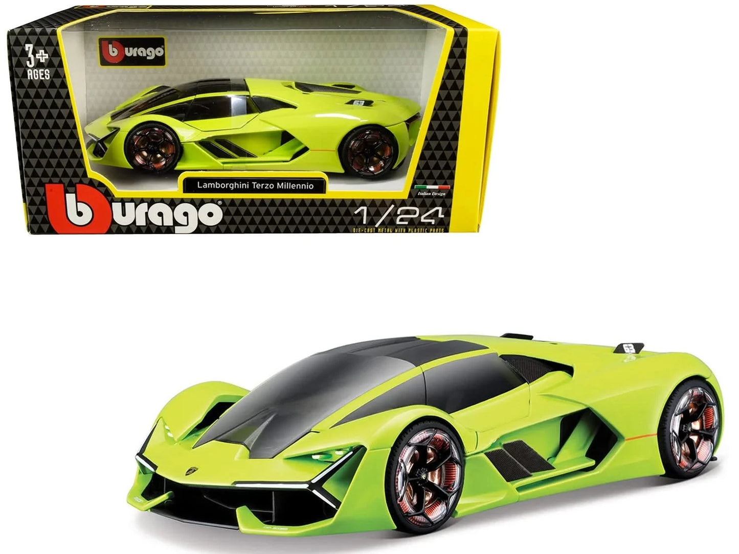 Bburago 1:24 Lamborghini Revuelto – Die-Cast Alloy Car Model