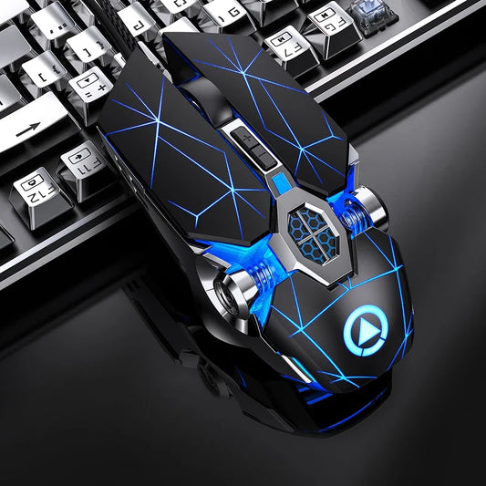 Professional Gaming Mouse - 3200DPI, 7 Buttons, Backlit & Silent