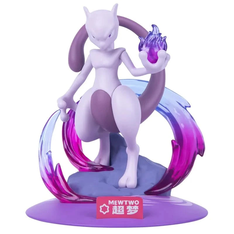 Anime Pokémon Mewtwo Action Figure - High-Quality Collectible