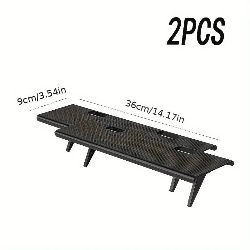 Adjustable TV Screen Top Shelf - Desktop & Router Storage Organizer