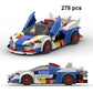 City Speed Champion Rennwagen Bausteine – MOC Garage Fahrzeug Spielzeug