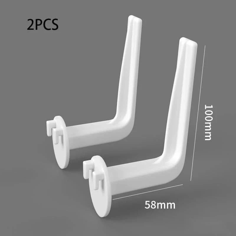 Wall-Mounted No-Punch Storage Board for Gaming Room, Study, Living Room