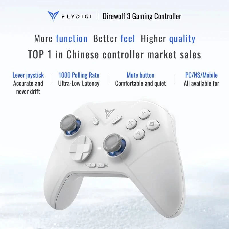 Flydigi Direwolf 3 Wireless Gaming Controller for Switch, PC & More