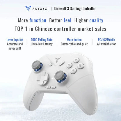 Flydigi Direwolf 3 Kabelloser Gaming-Controller für Switch, PC & mehr
