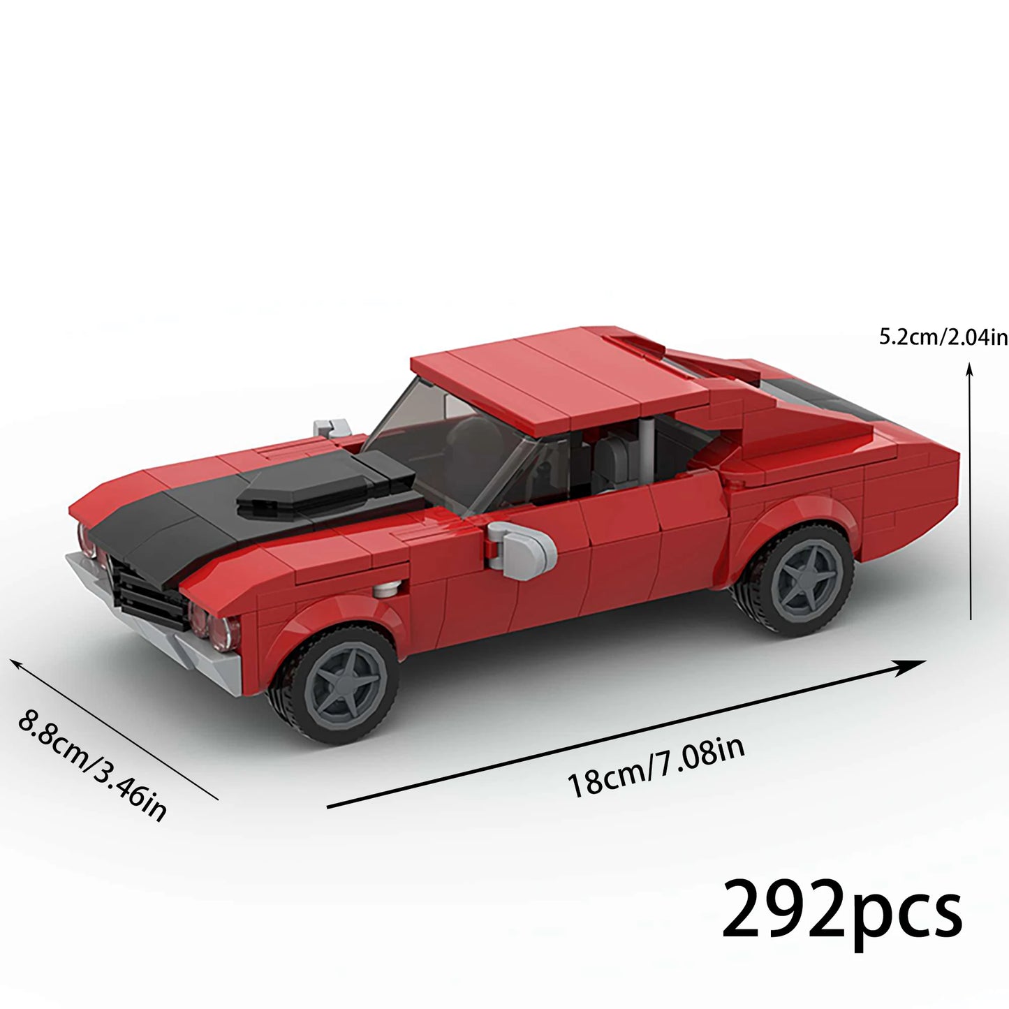 Sports Car Racing Puzzle – Educational Assembly Building Block Toy for Kids