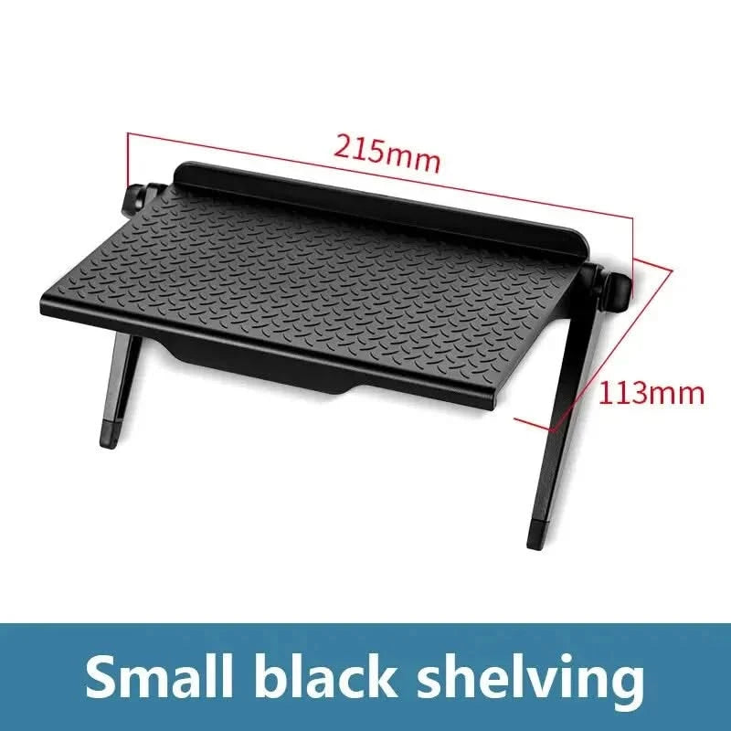 Punch-Free Computer Monitor Rack TV Set-Top Box & Router Storage