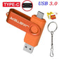 128GB USB 3.0 Typ-C Flash-Laufwerk – High-Speed-USB-Stick mit Schlüsselanhänger