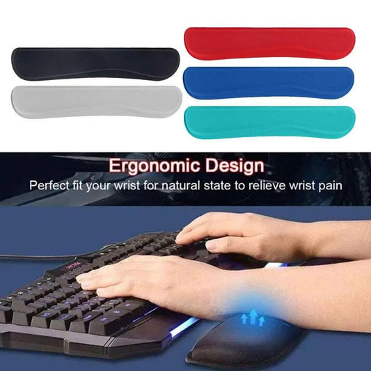 Wrist Rest Mouse Pad & Keyboard Wrist Support Set Memory Foam