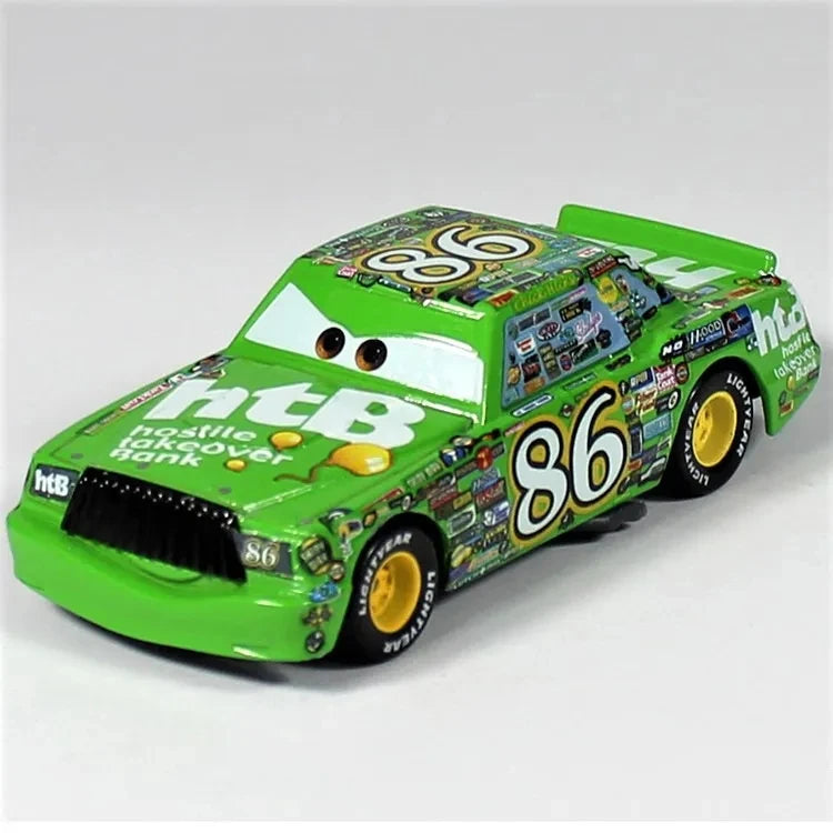 Disney Pixar Cars 2 3 Lightning McQueen 1:55 Diecast Alloy Car Toy