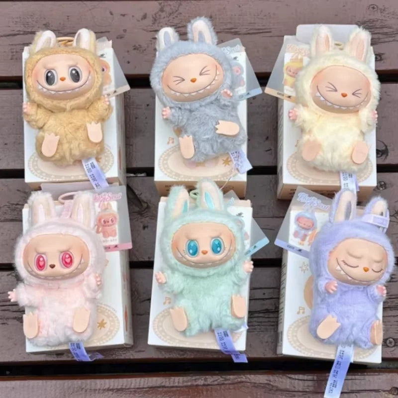 2025 Labubu “Have A Seat” PVC Anime Figure Keychain Doll Toy