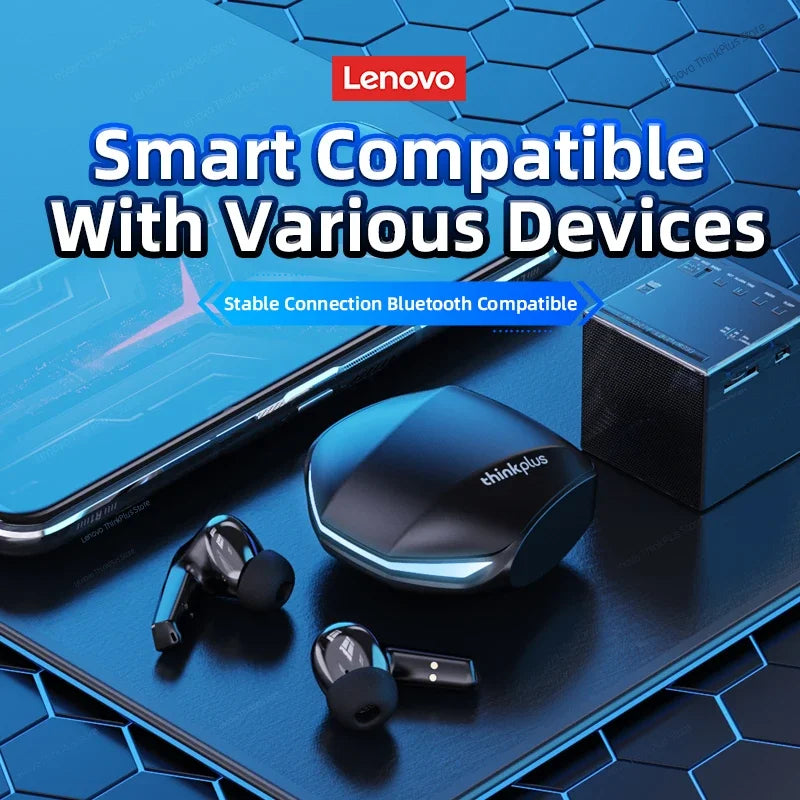Lenovo GM2 Pro Bluetooth 5.3 Gaming Earphones with Noise Reduction
