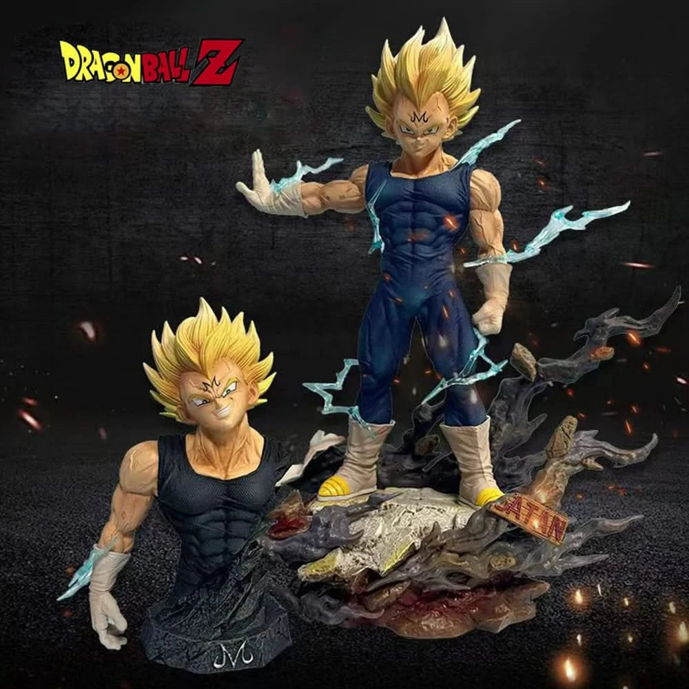 Dragon Ball Z Majin Vegeta Action Figure - 22cm PVC Collectible Toy