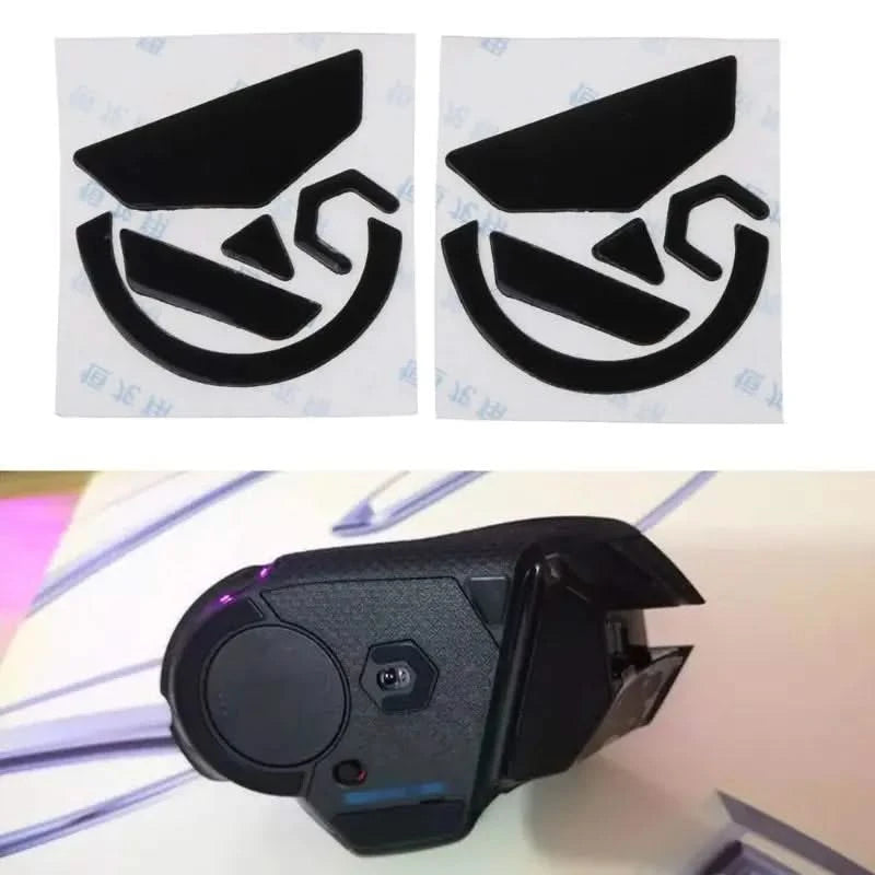 2 Sets 0.6mm Black Mouse Feet for Logitech G502 HERO LIGHTSPEED