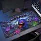 Niedliches Gengar Anime Mauspad XXL für Gaming-Schreibtisch & Laptop-Setup