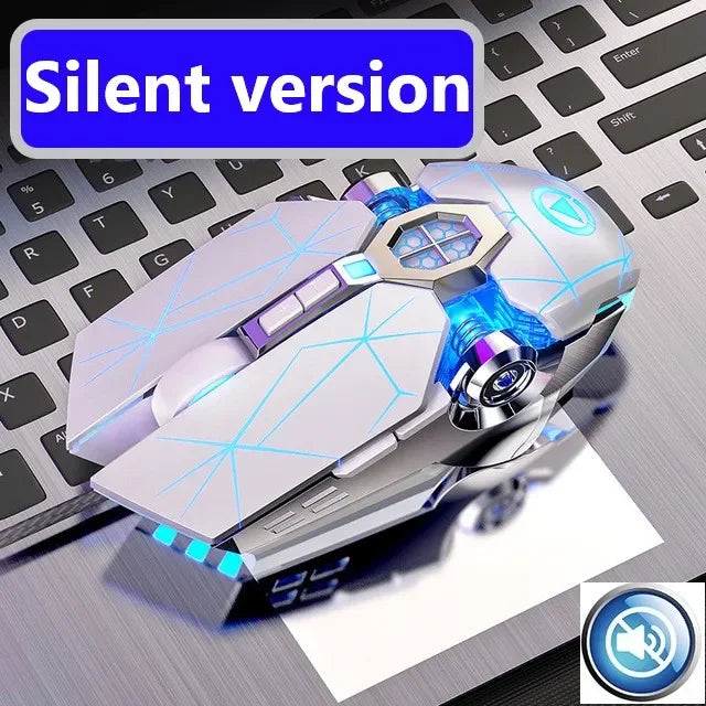 Professional Gaming Mouse - 3200DPI, 7 Buttons, Backlit & Silent